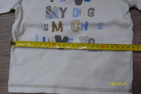 Tričko s dlhým rukávom veľk.74, baby club,74