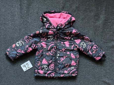 Zimný set bunda a otepľovačky na traky, pepco,92
