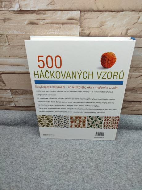 500 háčkovaných vzorů cz - linda p. schapperová, 