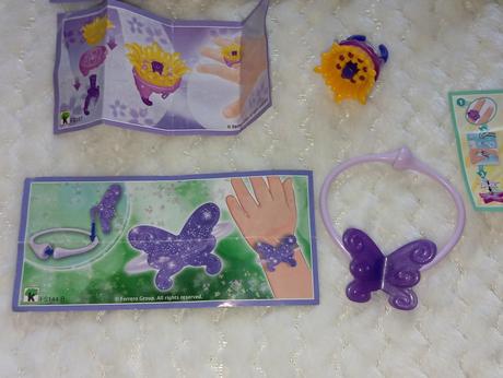 Prstene a náramky kinder surprise 3,