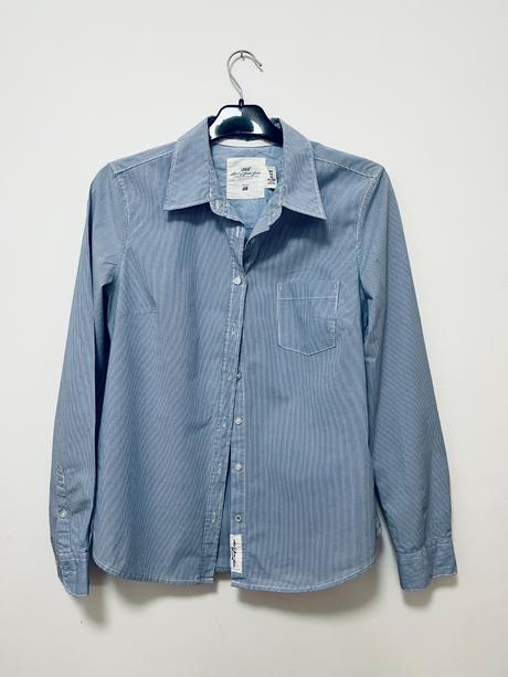 Štýlová pruhovaná košeľa h&m, h&m,40
