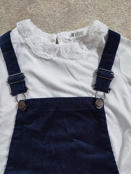 Komplet tričko sukna, h&m,116