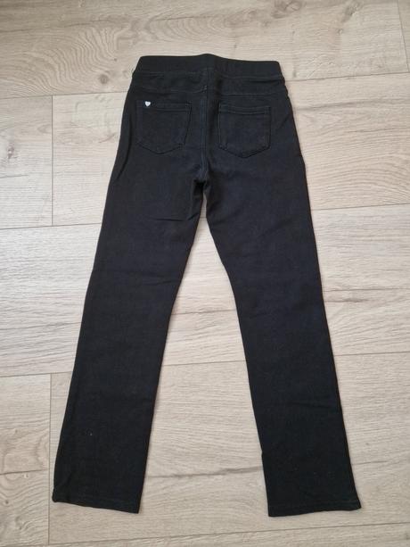 Nohavice čierne h&m 134, h&m,134