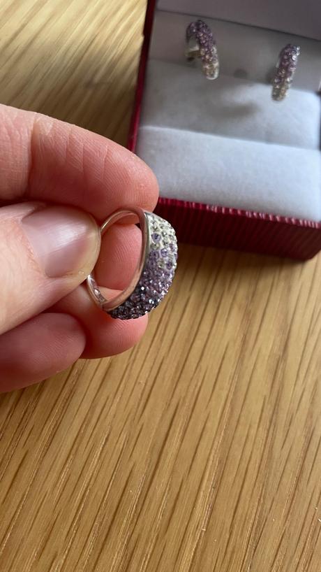 Dámska elegantná súprava swarovski, 