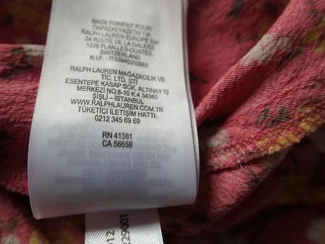 Ralph lauren original krasne letne s vreckami xs/s, ralph lauren,xs