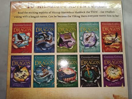 Cressida cowell how to train your dragon 10 books, 