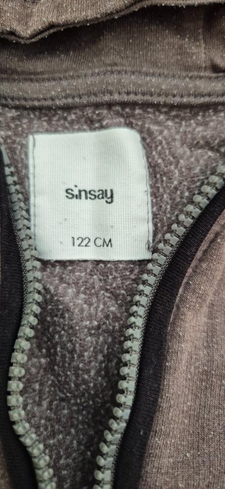Mikina sinsay (šedo hnedá), veľ.122 (116), sinsay,122