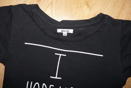 Tricko s napisom, takko,s