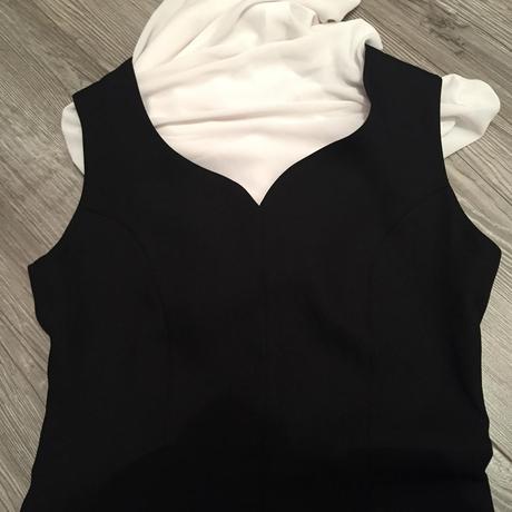 Čierne šaty s/m, s