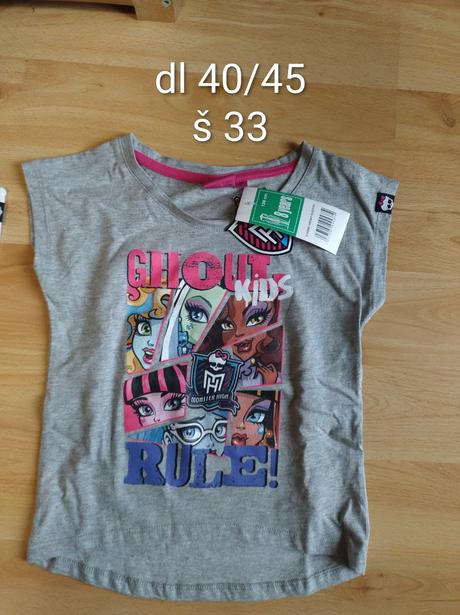 Tričko monster, 128