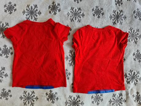 Chlapcenske tricka s motivom strasidielka dvojicky, c&a,104