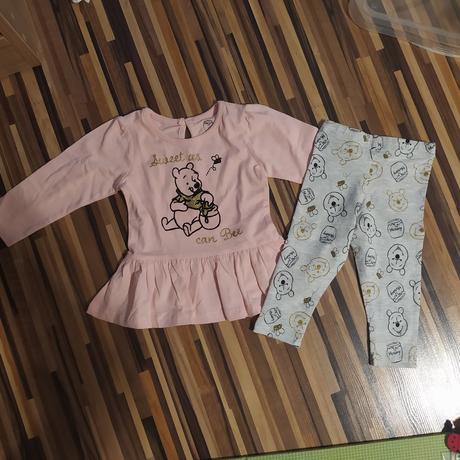Teplakova súprava pre dievčatko disney 6-9m nové, disney,68 / 74 / 80