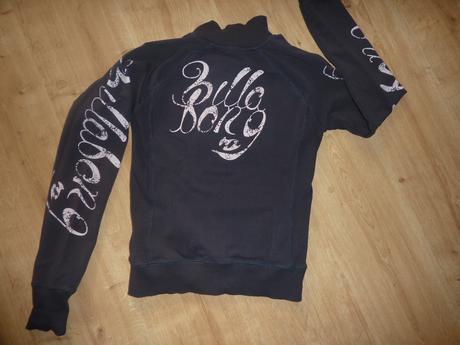 Tmavošeda mikina, billabong,xs