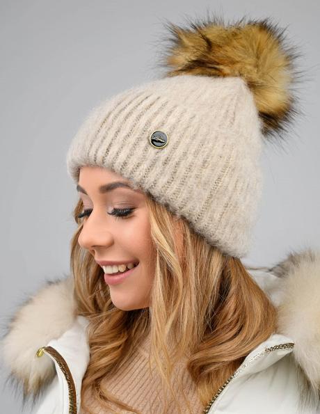 Dámska mohérová čiapka na zimu freya, 