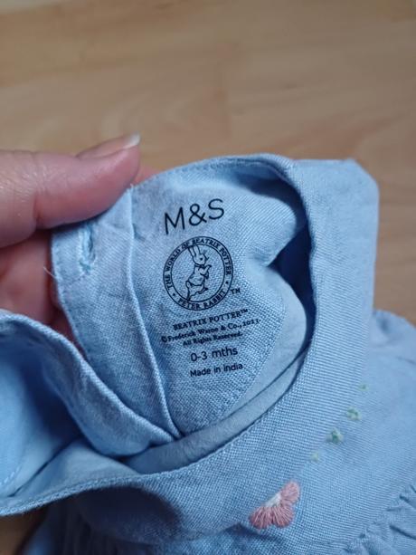 2x letné šatičky v.62 / 1-3mesiace, f&f,62