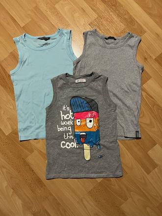 Tielko 3 ks - veľ.122/128, h&m,122