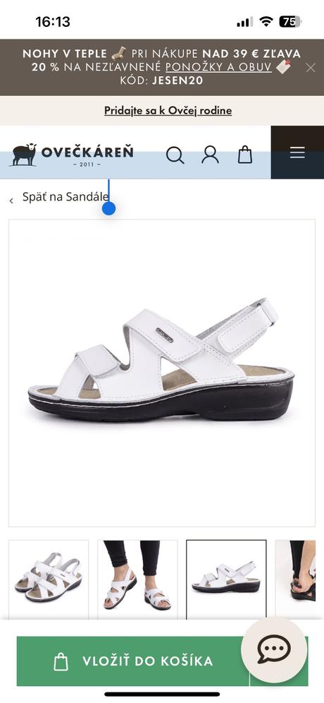 Dámske kozene ortopedické sandale, 42