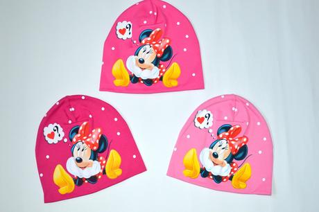 Úžasná bavlnená čiapočka minnie a mickey , 86 - 128