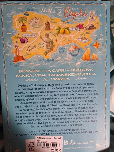 Kniha smrť na capri,