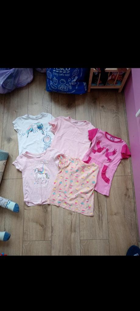 Dievčenské tričká 5-6 rokov, primark,116