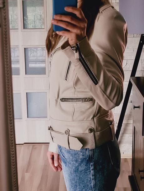 Kožená bunda gipsy, 34 / xs