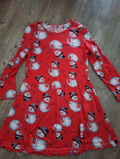 Vianocne saty cervene, 