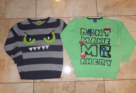 Chlapčenský sveter s príšerkami, kiki&koko,104