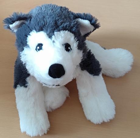 Plyšová hračka husky, 
