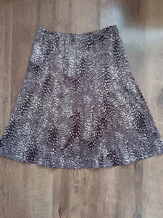 Pekna leopardia satenova sukna vel.40, 40