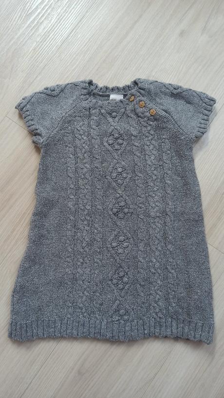 Strikovane šaty h&m, h&m,86