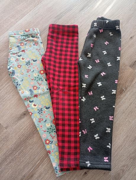 Legíny/ zateplené nohavice, c&a,98