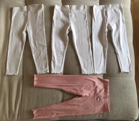 5x bavlnené legíny f&f, 86/92, f&f,86