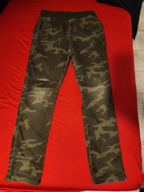 Next maskáčové nohavice, next,146