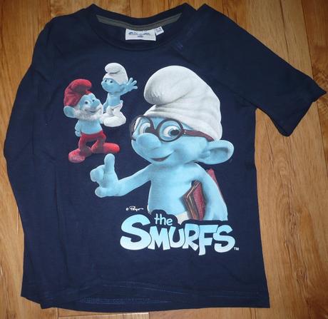 Tričko šmoulo, 110