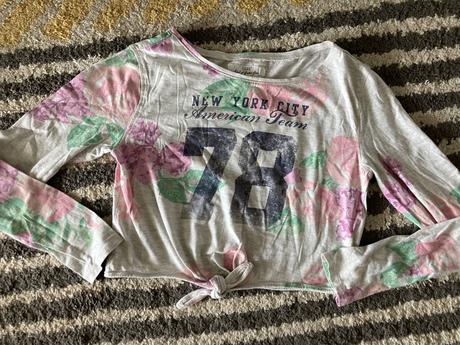 Cropp tričko s uzlom 146/152, h&m,146