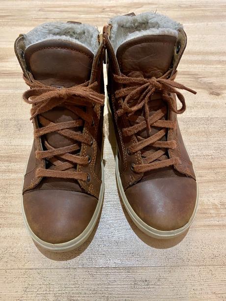 Zateplené prechodné topánky ecco 35, ecco,35