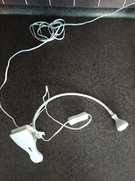 Clip lampa, bodové osvetlenie,