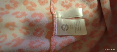 Fleece mikina na zips,fleece bunda, tchibo,122