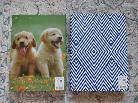 Pevné veľké dosky a4 - nové,