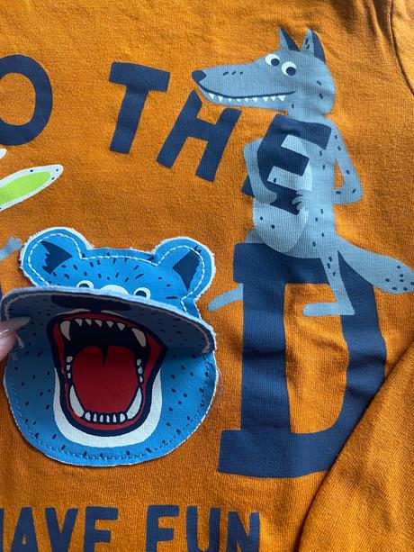 Tričko s dlhým rukávom zn. c&a, c&a,116