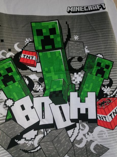 Tričko minecraft 134/140, 140