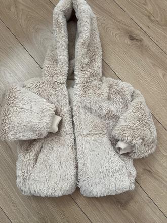 Obojstranná zimná bunda/kozuch zara č.92, zara,92
