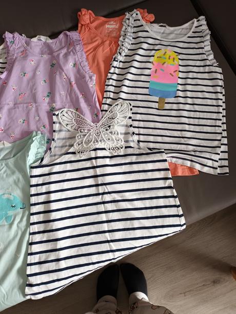 Balík letného oblečenia 134-140, 122–134