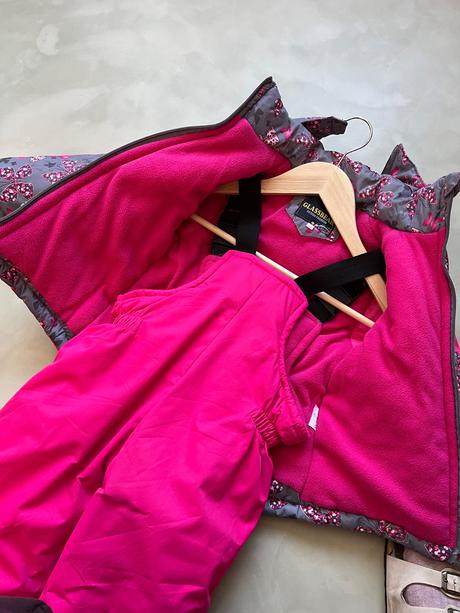 Detský zimný komplet - bunda + otepľováky, 98