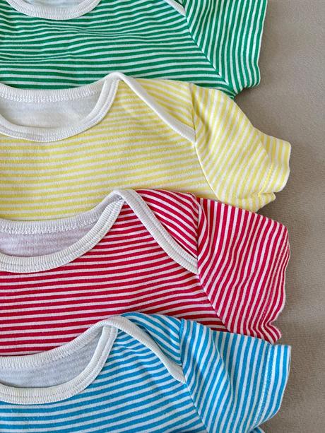 Sada 5ks pasikavych farebnych letnych body, f&f,68