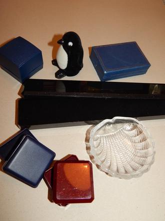 Krabičky na šperky,