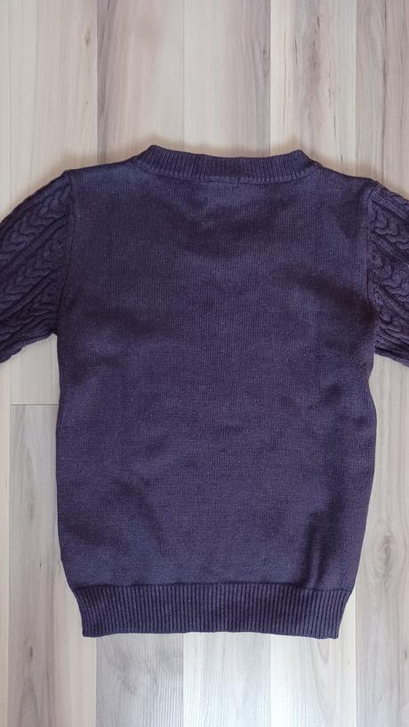 Fialový sveter, h&m,xs