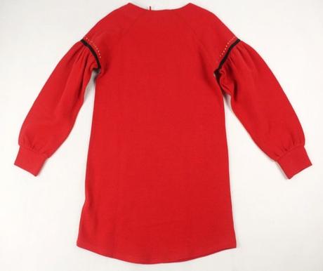 Rebrované s cvokmi bavlnené šaty next veľ. 12 r.a, next,152