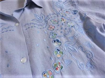 Plátenná vintage riflová košeľa, xxl