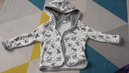 Tenká mikina na cvoky 74-80, 74